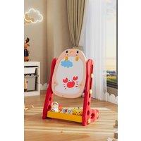 H&O Direct A Double-Sided Adjustable Drawing Magnetic Frame & Board Game Suitable for Children