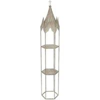 Ascalon Design Ltd Gothic Obelisk Shelf (Set of 2) - Metal - Grey Rust