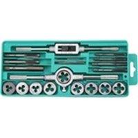 EONLION 20pcs Hand Tap & Die Set Twist Drill Bit Tool Kit