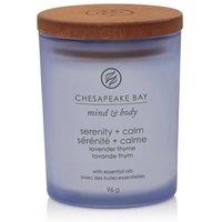 Chesapeake Bay Women's Serenity + Calm Small Candle in Purple