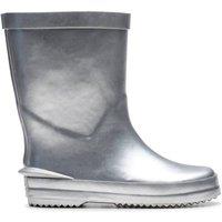Clarks Tarri Run Toddler Silver Wellies in Gold | Size: 7-Wide Fit