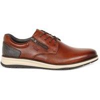 Bugatti Men's 'Bowler' Leather Shoes in Brown | Size: 8