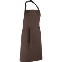 Premier Colours Bib Apron Workwear in Brown