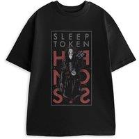 Sleep Token Short Sleeved T-Shirt | Black | Official Merch | Size: 2XL