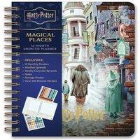 Insight Editions Harry Potter: Magical Places 12-Month Undated Planner Spiral bound