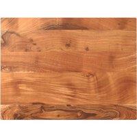 Berkfield Home Table Top 90x60x3.8 cm Rectangular Solid Wood Acacia in Brown