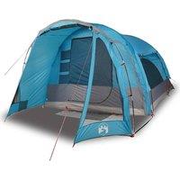 Berkfield Home Family Tent 6-Person Blue Waterproof