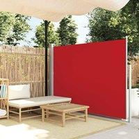 Berkfield Home Patio Retractable Side Awning 170x300 cm Red