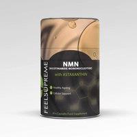 Feel Supreme NMN with Astaxanthin / NAD+ Booster 60 Caps in Black