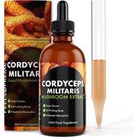 Feel Supreme Cordyceps Militaris Mushroom Liquid Supplement 60ml in Black