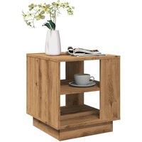 Berkfield Home Coffee Table Artisan Oak 40x40x43 cm Engineered Wood in Brown | Size: 40 x 40 x 43 cm