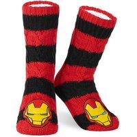 Marvel Men's Iron Man Slipper Socks