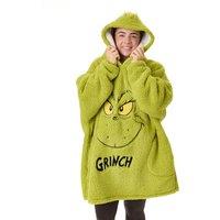 The Grinch Men's Blanket Hoodie | Green | Official Merch