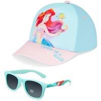 Disney Women's Little Mermaid Cap & Sunglasses in Blue