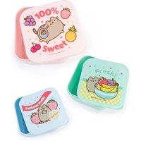 Pusheen Women's 3 Piece Snack Pot Set | Multicoloured | Official Merch