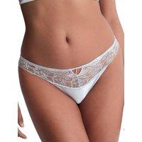 Aubade Women's Satin Memories Italian Brief in Blue | Size: 16