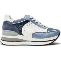 b.soleful Women's 'Salani' Porvair Trainers in Blue | Size: 2