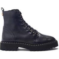 Moda In Pelle Women's 'Otabi' Leather Ankle Boots in Black | Size: 4