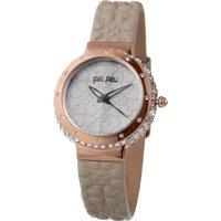 Folli Follie Women's WF13B032SPI 35mm Quartz Watch in Beige