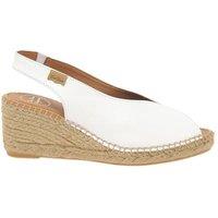 Toni Pons Women's 'Laila' Wedge Heel Espadrille Sandals in White | Size: 7
