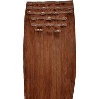 Beauty Works Women's 20 Double Hair Set Clip-In Extensions 210g in Amber