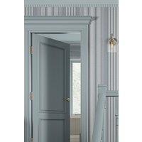 Superfresco Easy Loom Stripe Breeze Wallpaper in Blue | Size: 10000mm x 520mm