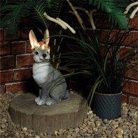 St Helens Female Rabbit With Light Up Head band in Grey