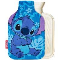 Disney Stitch Hot Water Bottle With Textile Cover in Blue