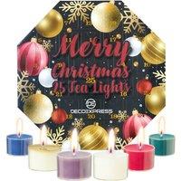 Deco Express Tealights Advent Calendar Tealights Christmas Gift