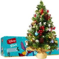 Disney Stitch Xmas Tree with Baubles Christmas Gift in Green