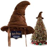 Harry Potter Hat Xmas Tree Topper Christmas Gift in Brown