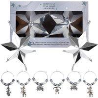 kreativekraft Christmas Cracker Glass Decoration Pack of 6 | Size: 6 Pack