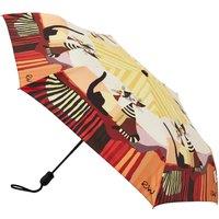 Signare Automatic Folding Umbrella Windproof UV Protection Rosina Cat Coppia