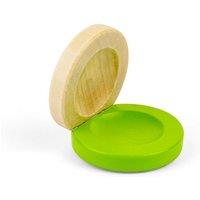 Bigjigs Toys Children's Wooden Castanets - One Pair - Green