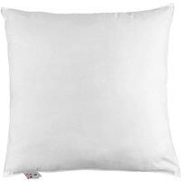 Homescapes Duck Feather & Down Euro Continental Square Pillow Pair - 80cm x 80cm in White | Size: 80 cm x 80 cm