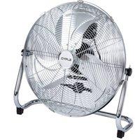 Oypla 18" Electric Floor Fan in Silver