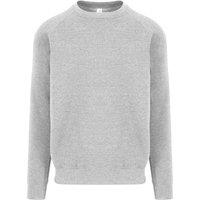 AWDis Men's Just Hoods Graduate Heavyweight Sweatshirt in Grey | Size: XL