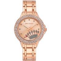 Juicy Couture Women's JC1282RGRG 36mm Quartz Watch in Rose Gold
