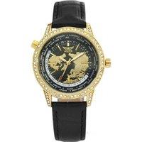 Aviator Women's AVW8633L03 38mm Quartz Watch in Black