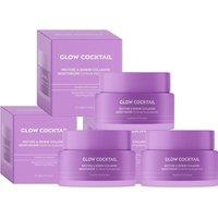 GlowCocktail London Women's 3 X Restore & Renew Collagen Moisturizer 50Ml in Purple | Size: 150ml