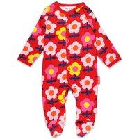 Toby Tiger Flower Print Sleepsuit | Size: 0-3 m