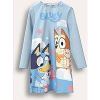 Brand Threads Girl's Bluey Nightie in Blue | Size: 1-2 Years