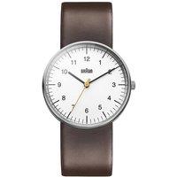 Braun Men's BN0021WHBRG Classic 38mm Quartz Watch in Brown
