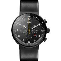 Braun Men's BN0095BKG Prestige 43mm Quartz Watch in Black