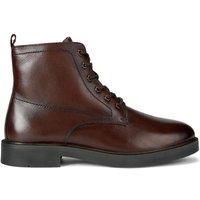 KG Kurt Geiger Men's 'Douglas Lace' Leather Boots in Brown | Size: 7