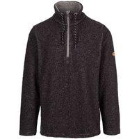 Trespass Men's Falmouthfloss Sweatshirt in Black | Size: Medium