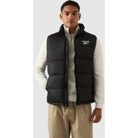 Reebok Men's Puffer Vest in Black | Size: Medium