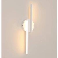 COMELY Indoor Wall Light, 16W LED Wall Lamp, Warm white light 3000K, White