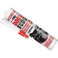 Evo-Stik Multipurpose Adhesive & Sealant Crystal Clear 290Ml in White