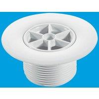 McAlpine STW85WHL Long Waste for STW 1" Shower Traps in White